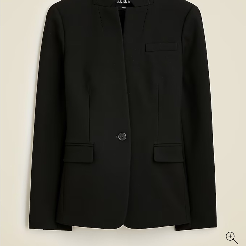 J. Crew Black Tailored Blazer